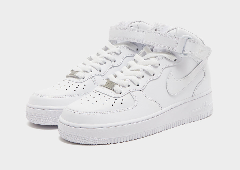 Nike White Nike Air Force 1 Mid Women's