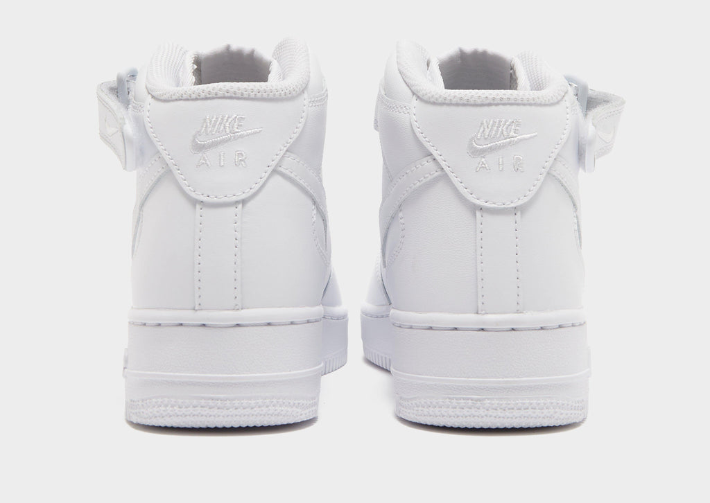 Nike White Nike Air Force 1 Mid Women's