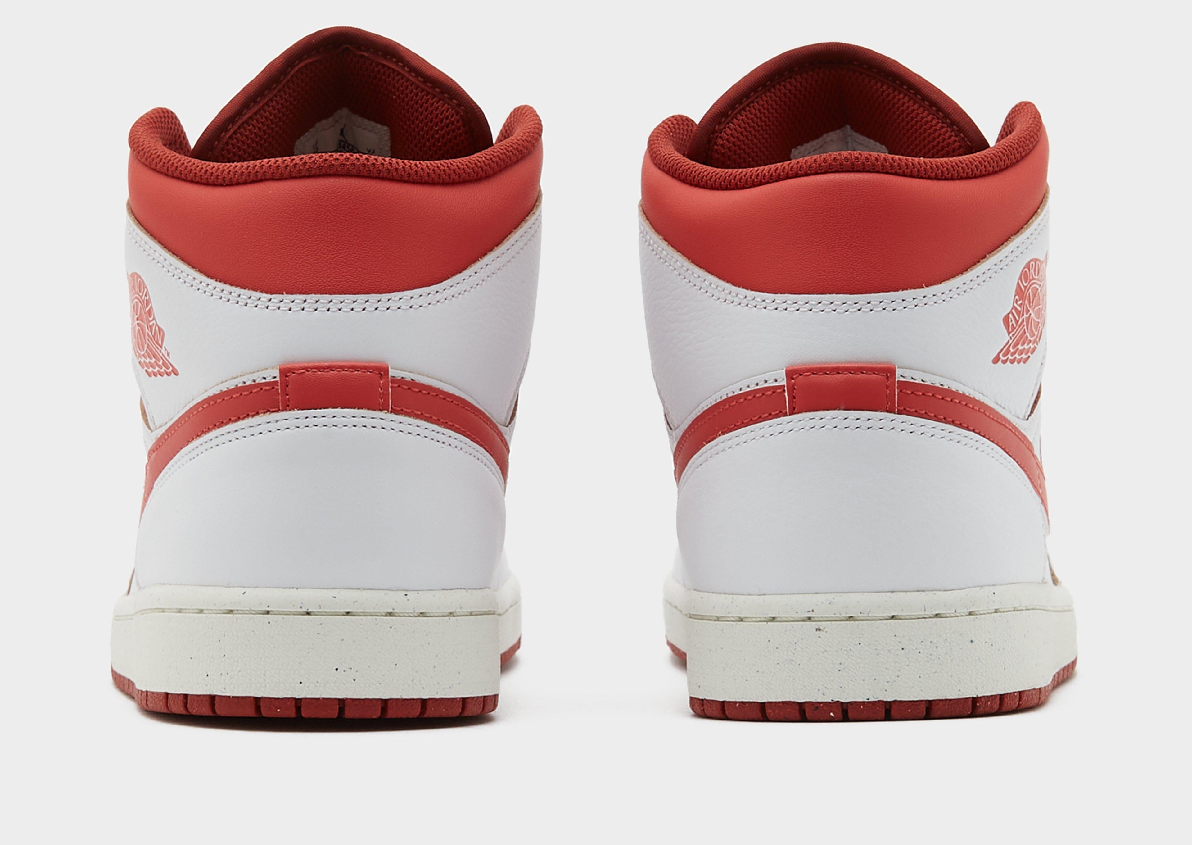 Jordan White Jordan Air 1 Mid