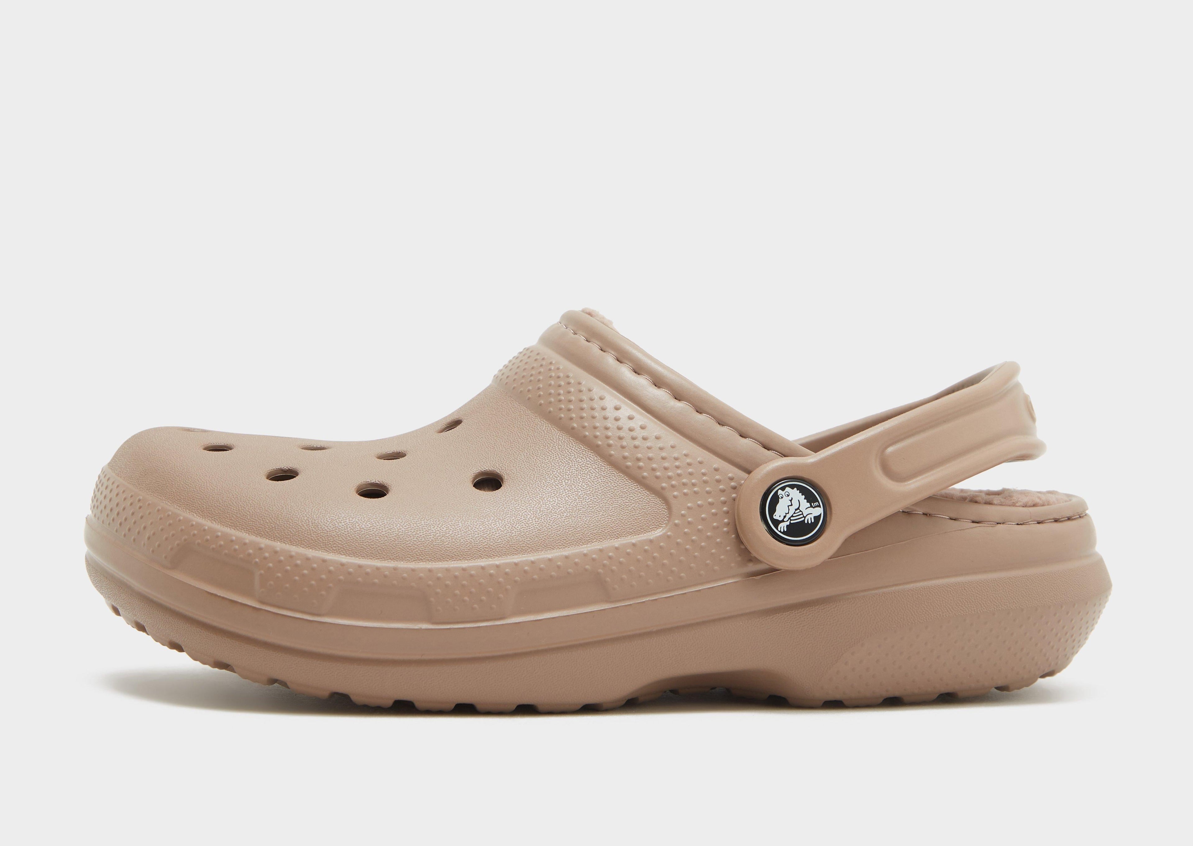 Brown Crocs Classic Lined Clog Women's