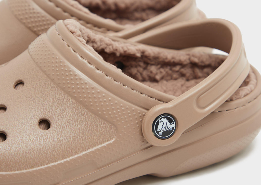 Brown Crocs Classic Lined Clog Women's