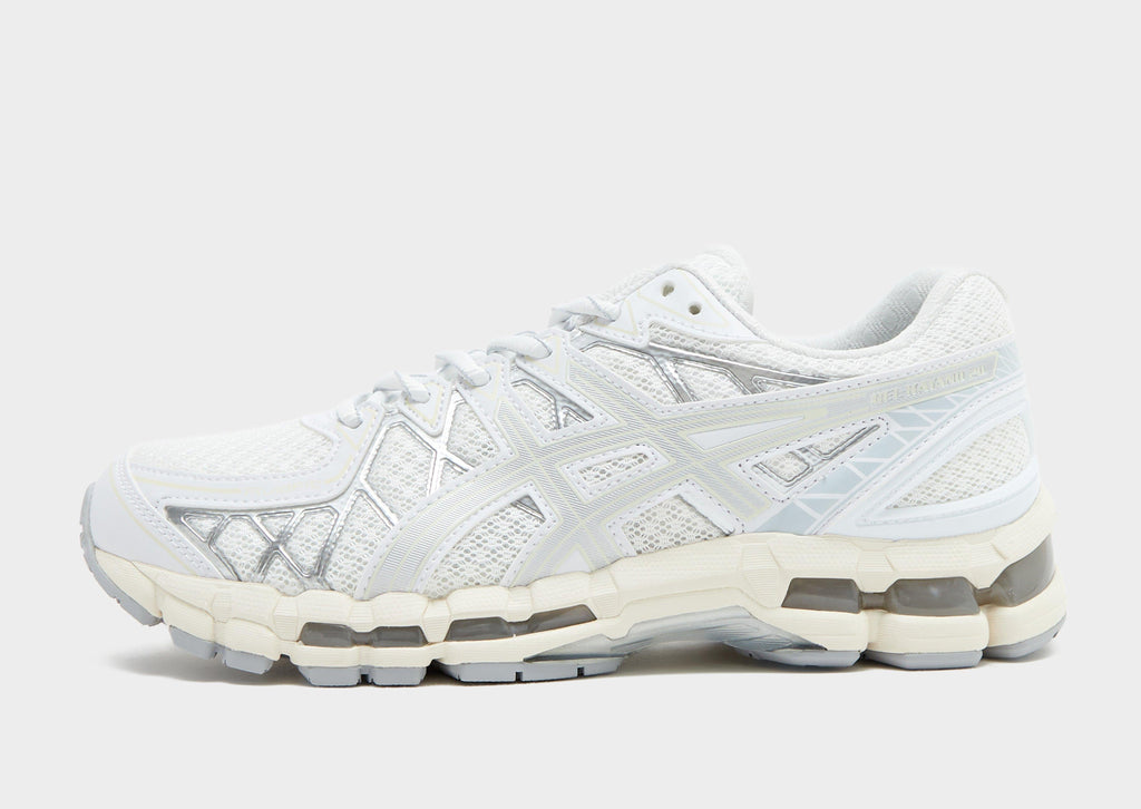 White ASICS GEL-KAYANO 20 Women's