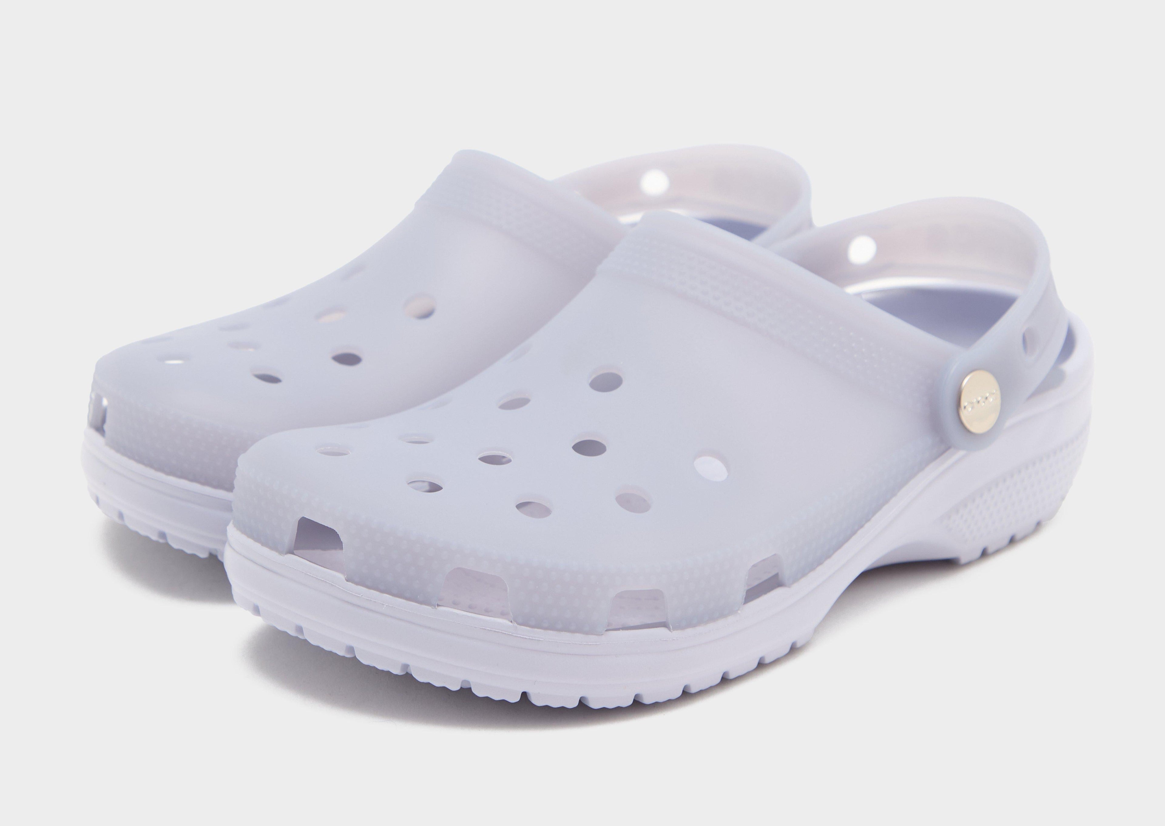Purple Crocs Frosted Clog Women's