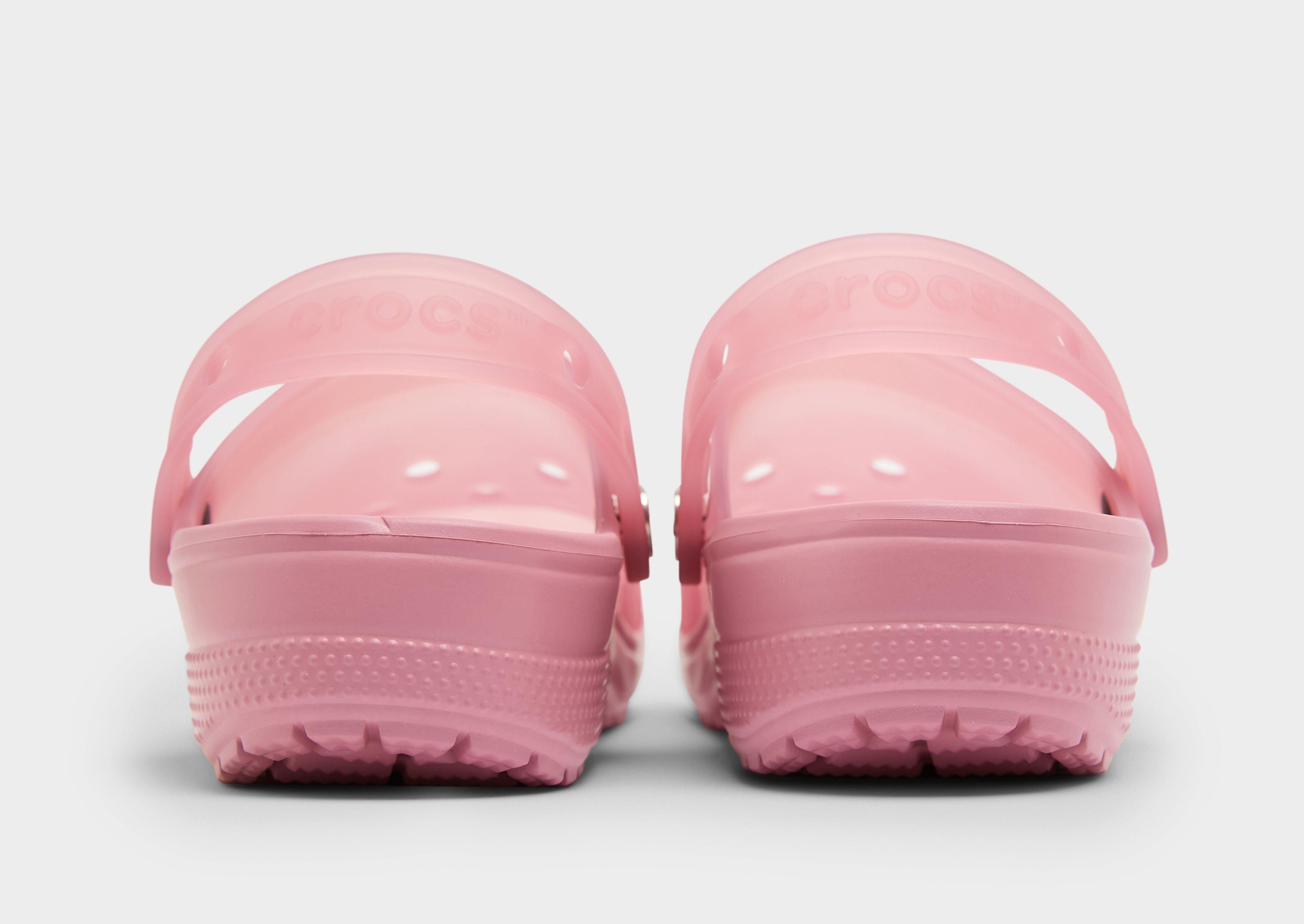 Pink Crocs Frosted Clog Women's