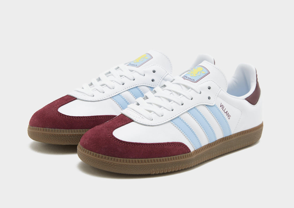 adidas White adidas Originals Samba Aston Villa