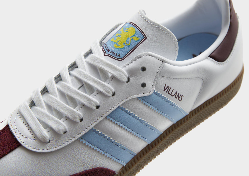 adidas White adidas Originals Samba Aston Villa