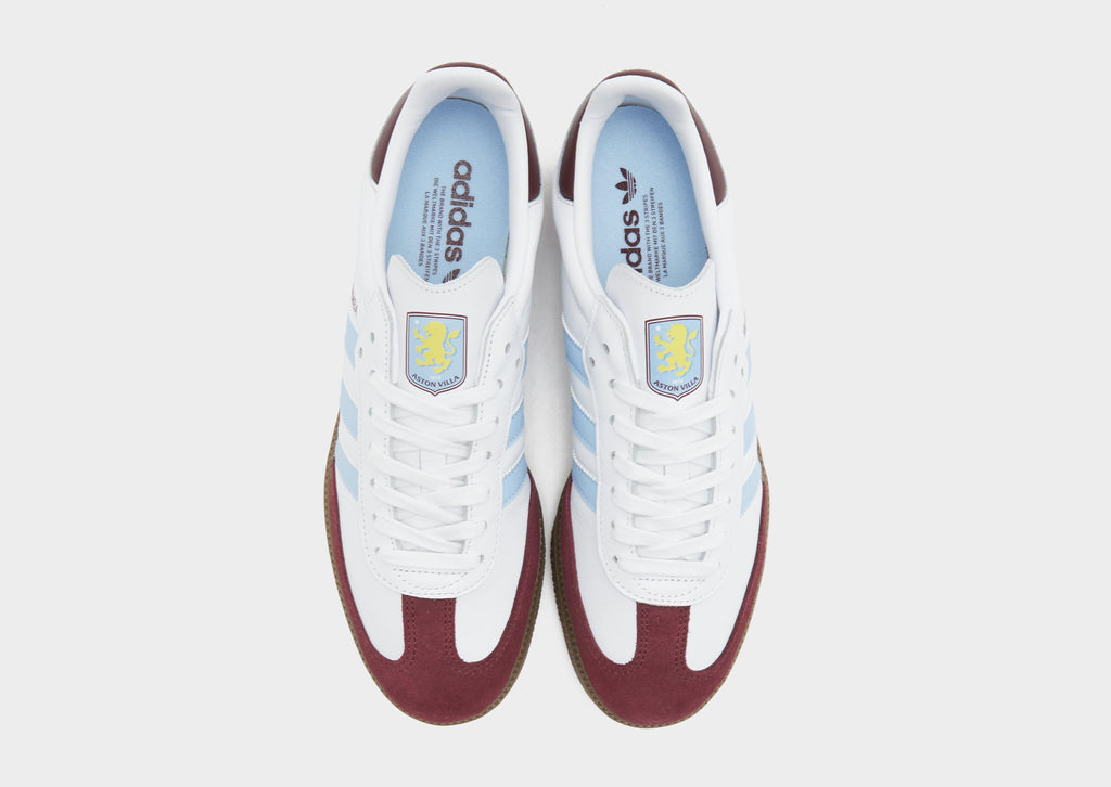 adidas White adidas Originals Samba Aston Villa