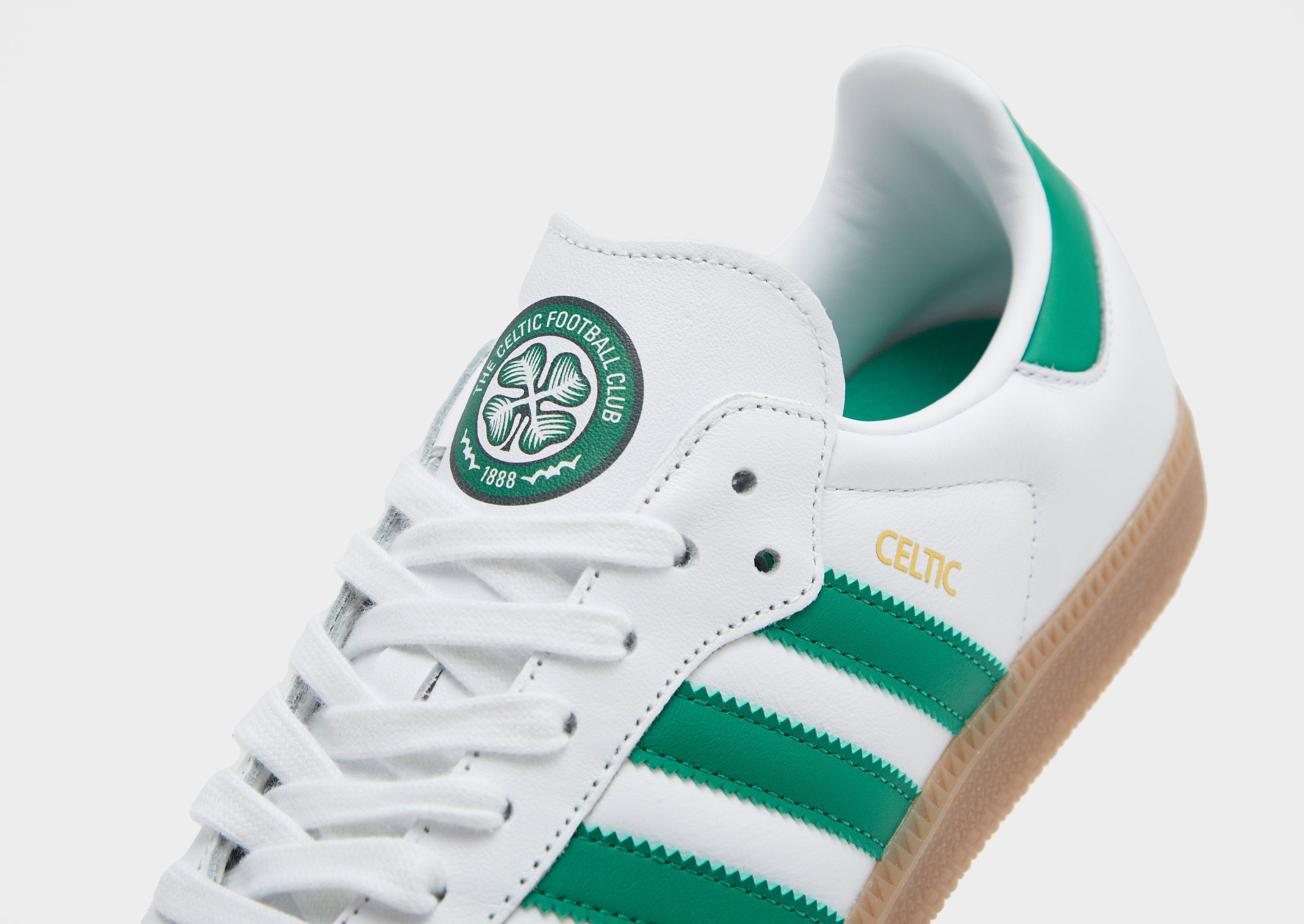 adidas White adidas Originals Samba Celtic