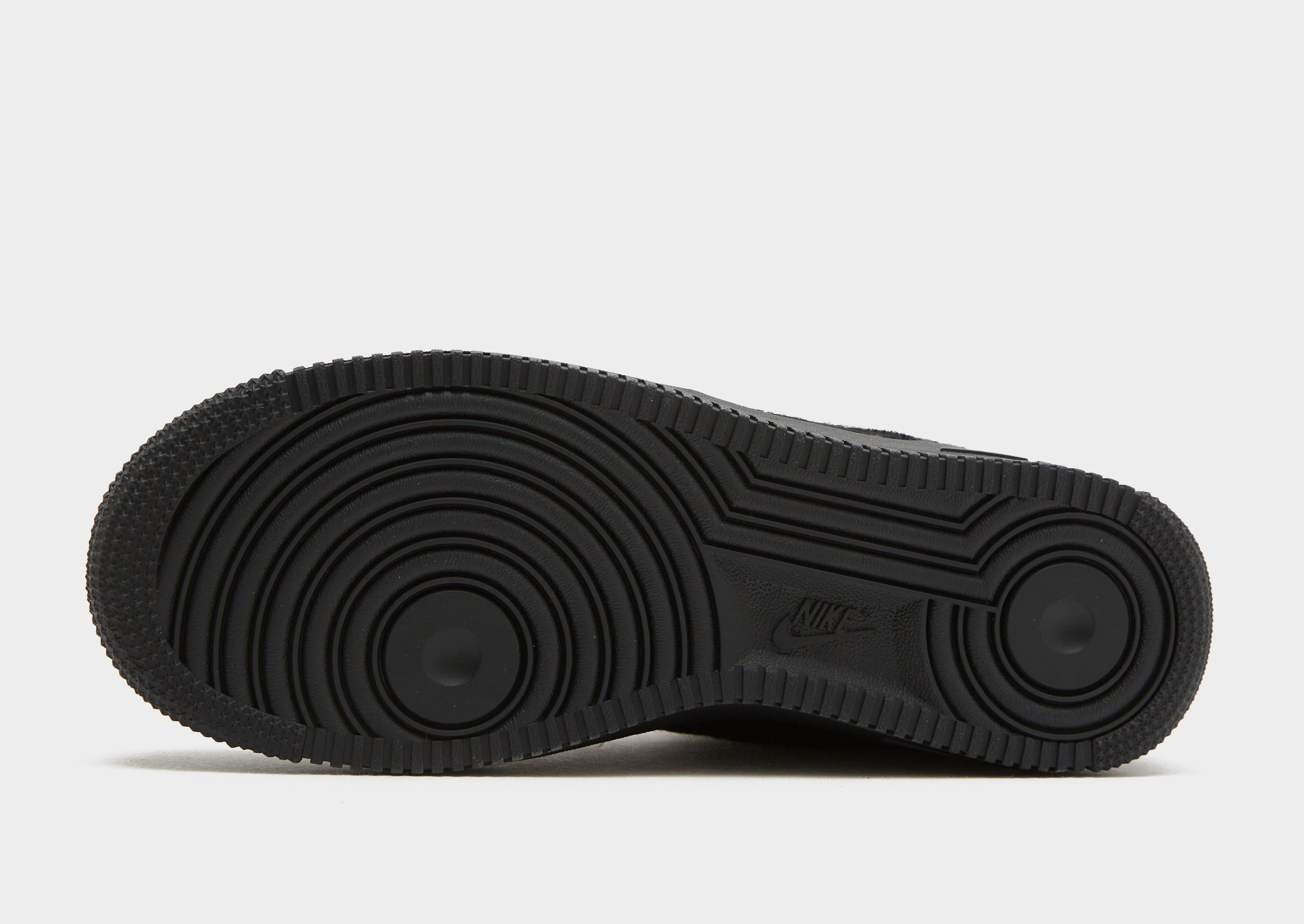 Nike Black Nike Air Force 1 Low Pony Hair Women's