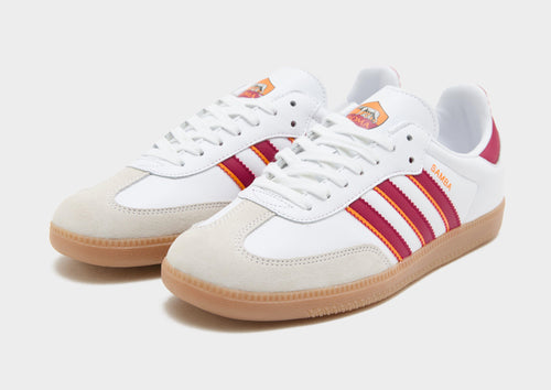 adidas White adidas Originals Samba AS Roma