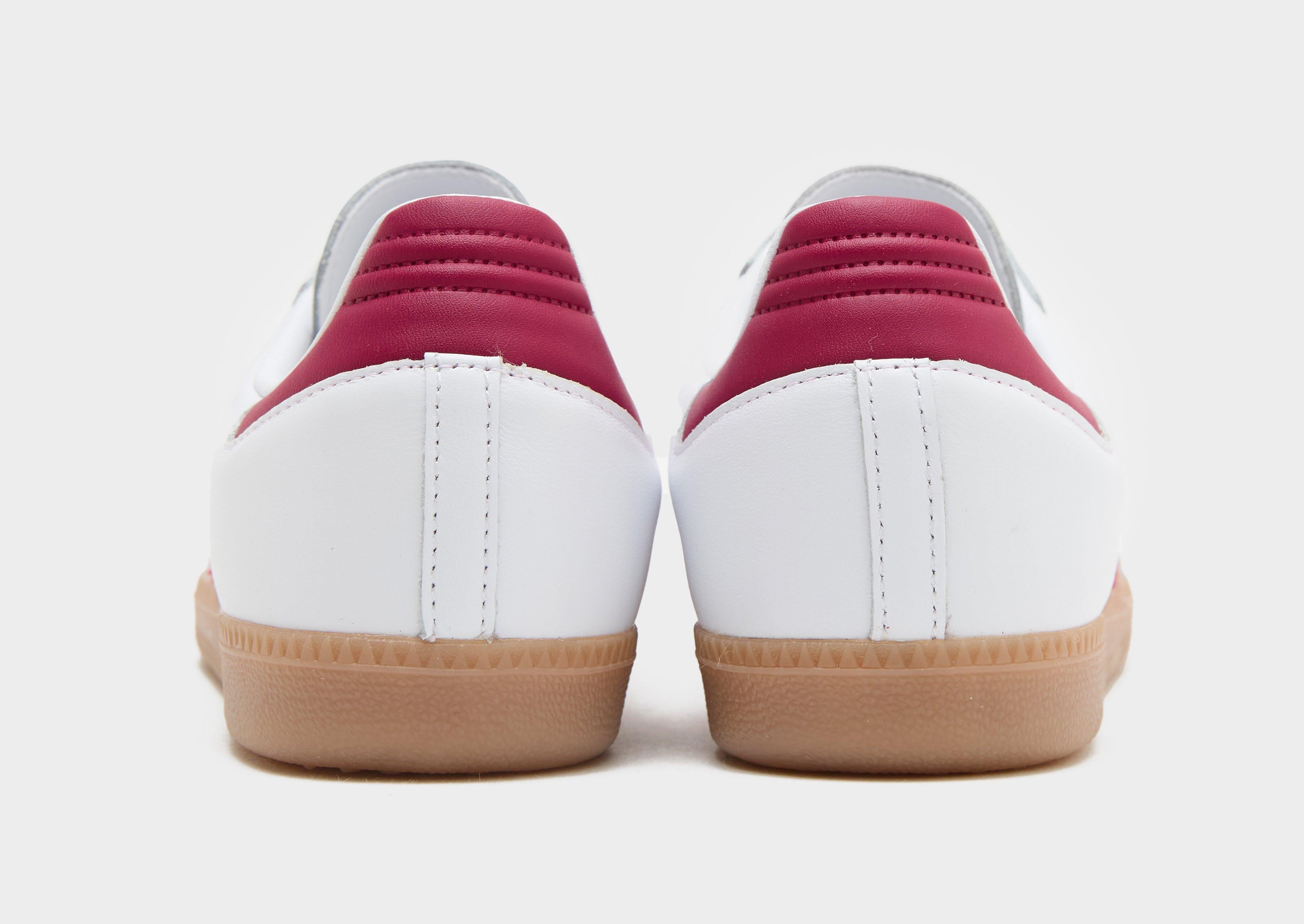 adidas White adidas Originals Samba AS Roma