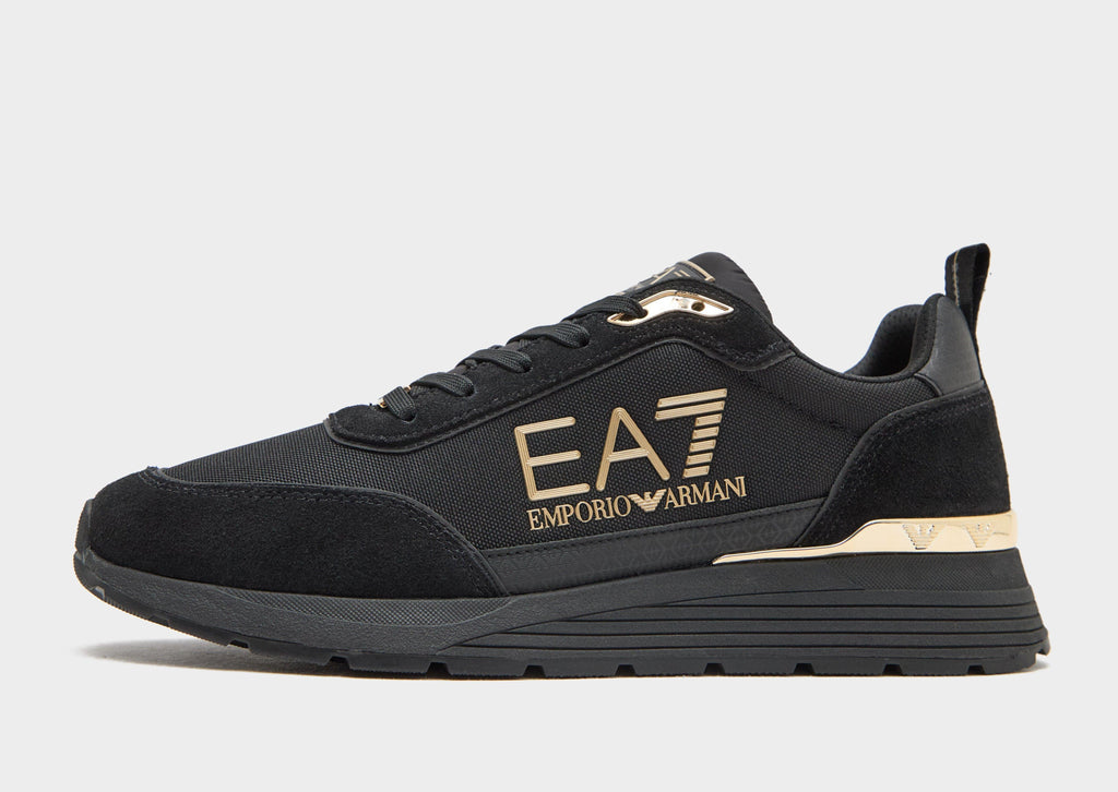 Black EA7 Emporio Armani B&W Mono