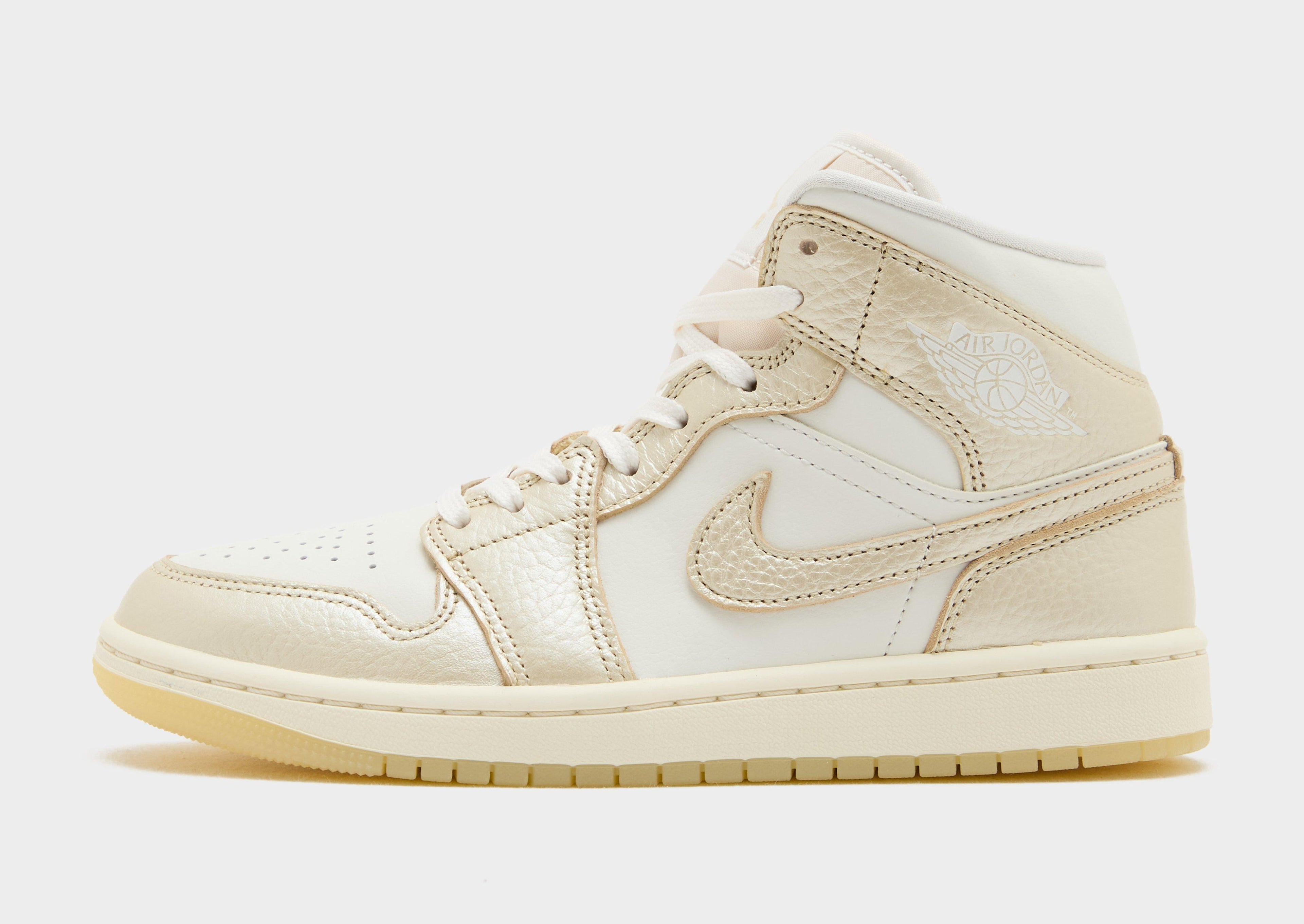 Jordan White Jordan Air 1 Mid Women's