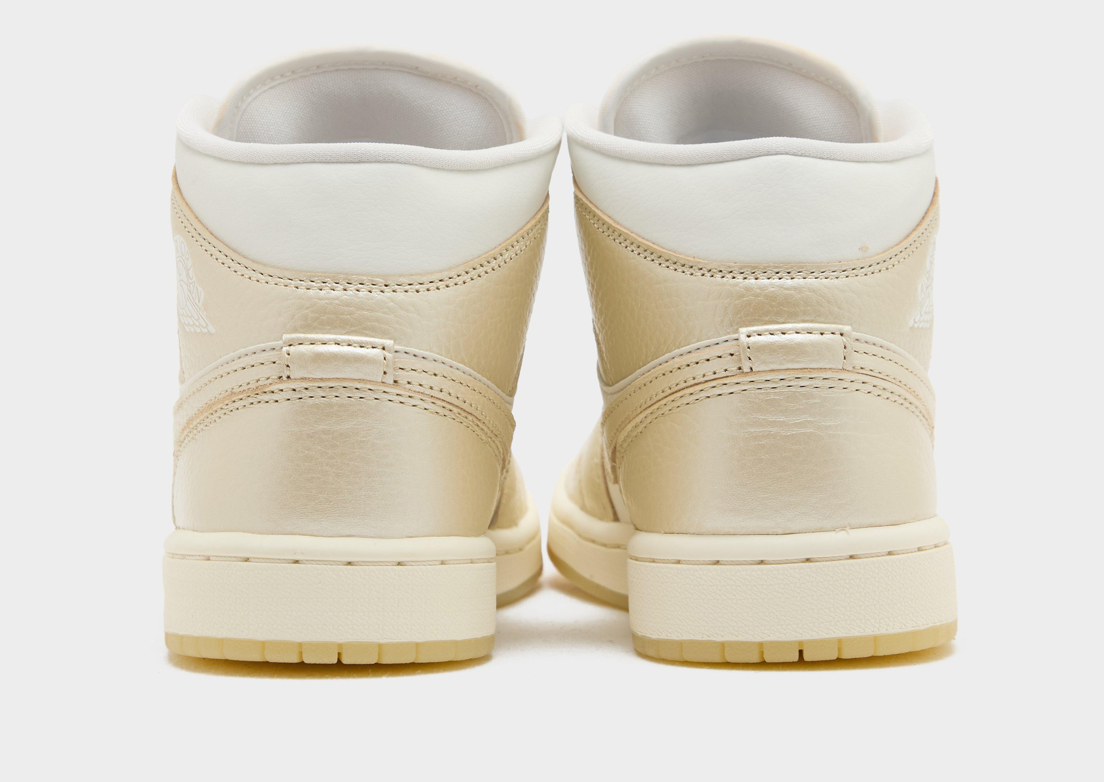 Jordan White Jordan Air 1 Mid Women's