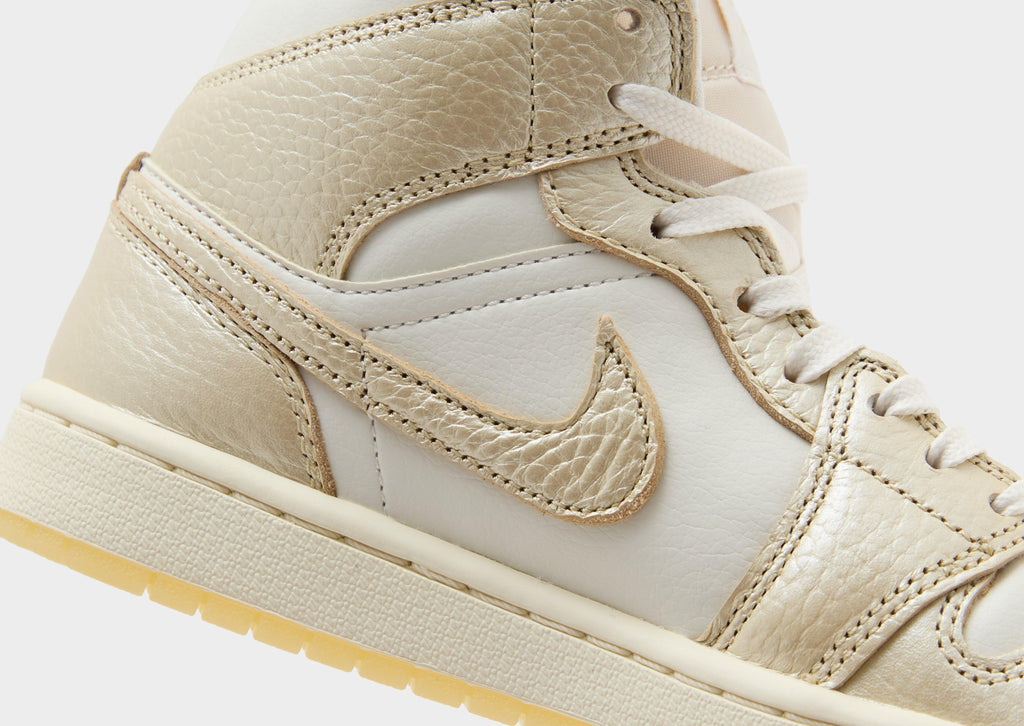 Jordan White Jordan Air 1 Mid Women's