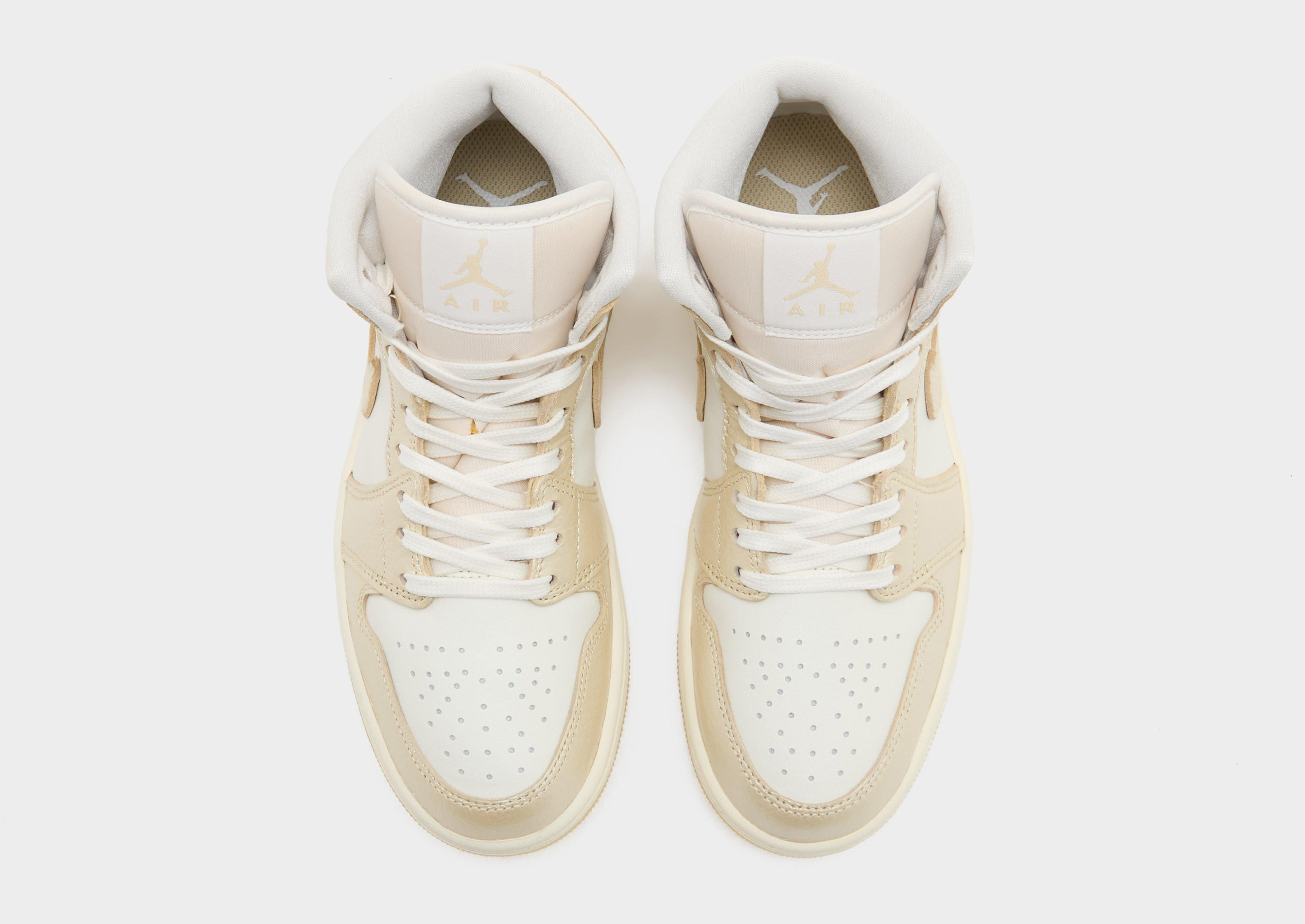 Jordan White Jordan Air 1 Mid Women's