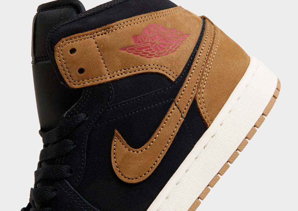 Jordan Black Jordan Air 1 Mid