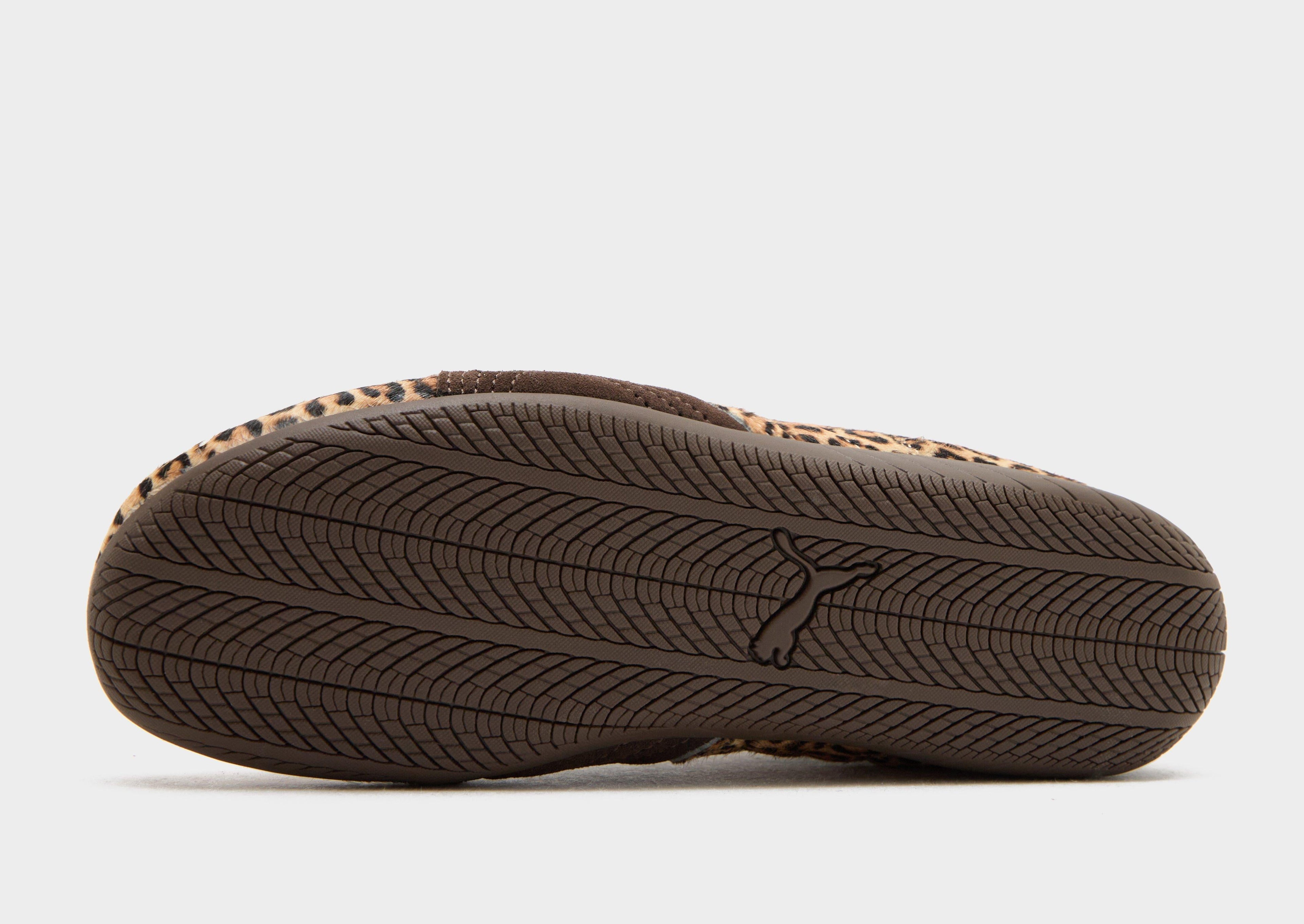 Puma Brown PUMA Speedcat Leopard Print Women's