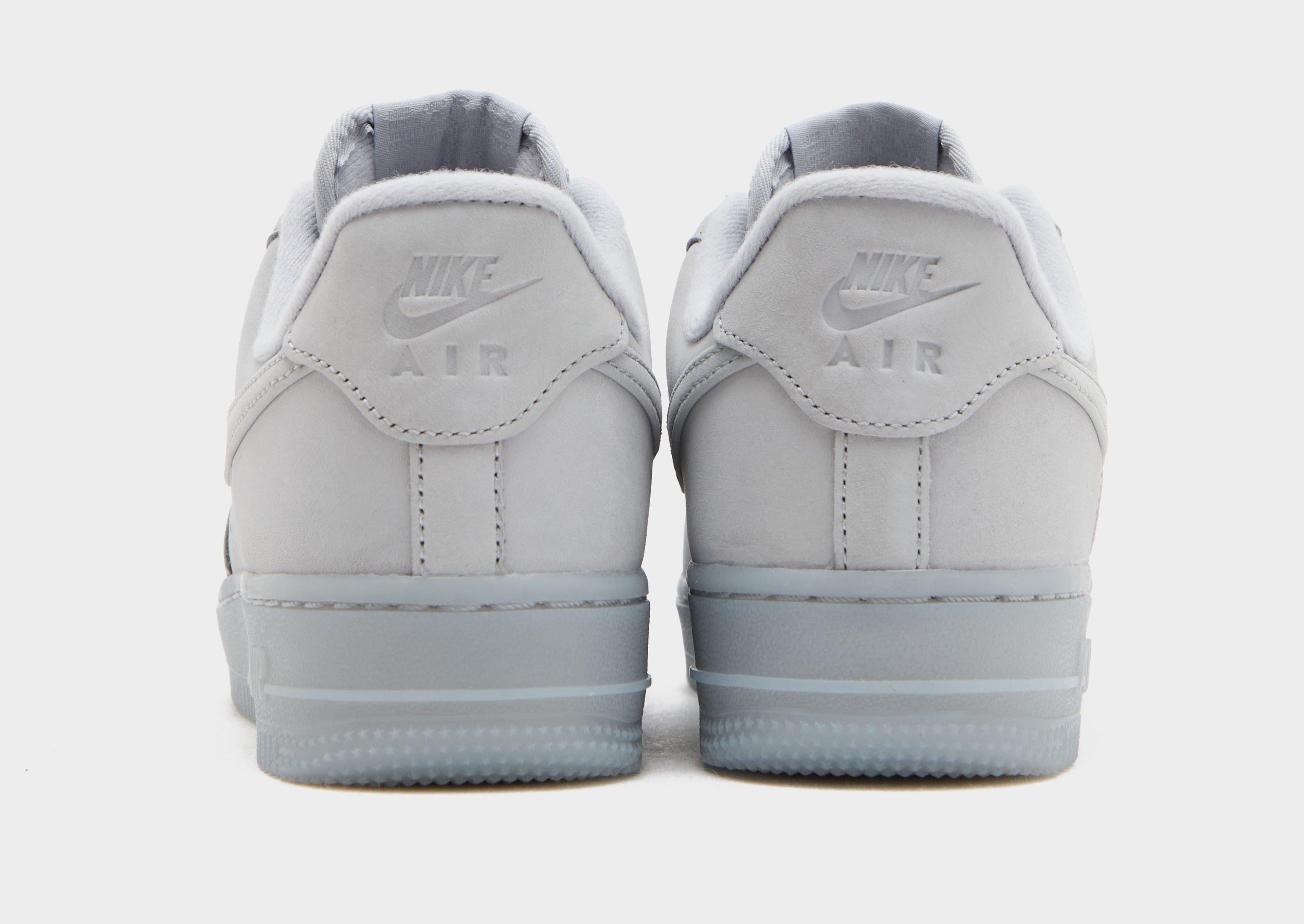 Nike Grey Nike Air Force 1 '07 Nubuck Women's