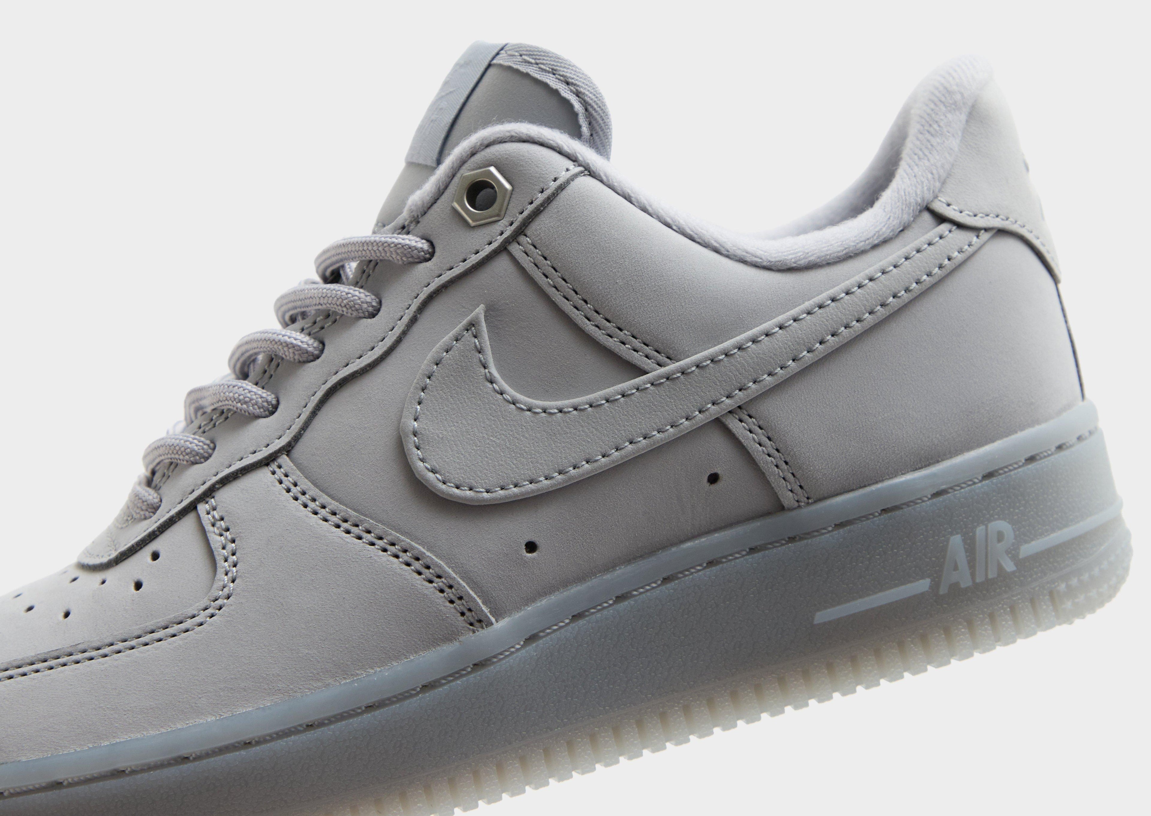 Nike Grey Nike Air Force 1 '07 Nubuck Women's