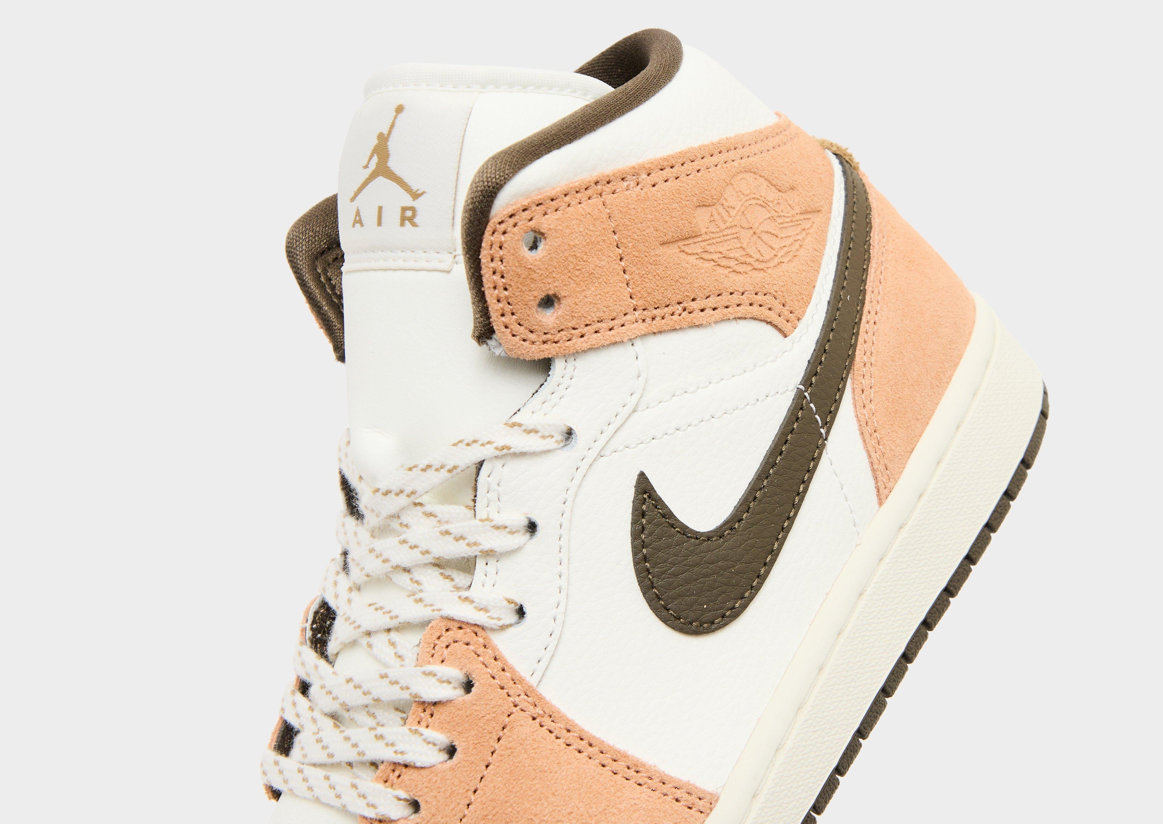 Jordan White Jordan Air 1 Mid Women's