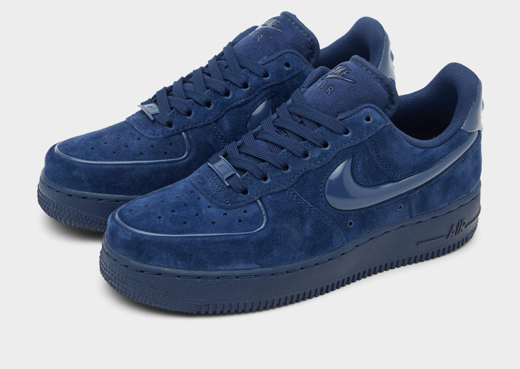 Nike Blue Nike Air Force 1 '07 Suede Women's