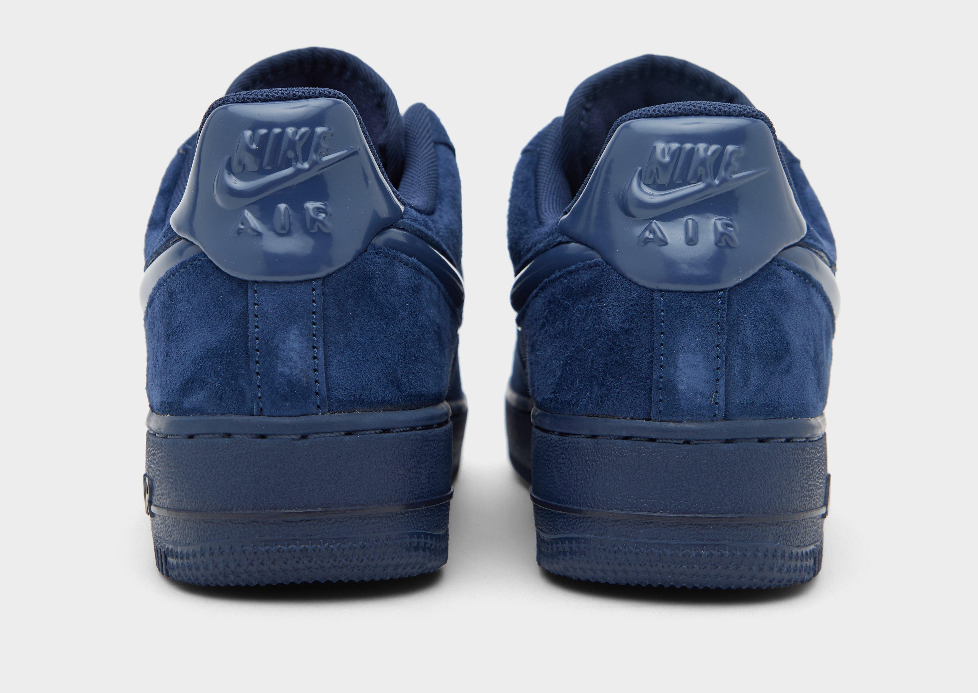 Nike Blue Nike Air Force 1 '07 Suede Women's