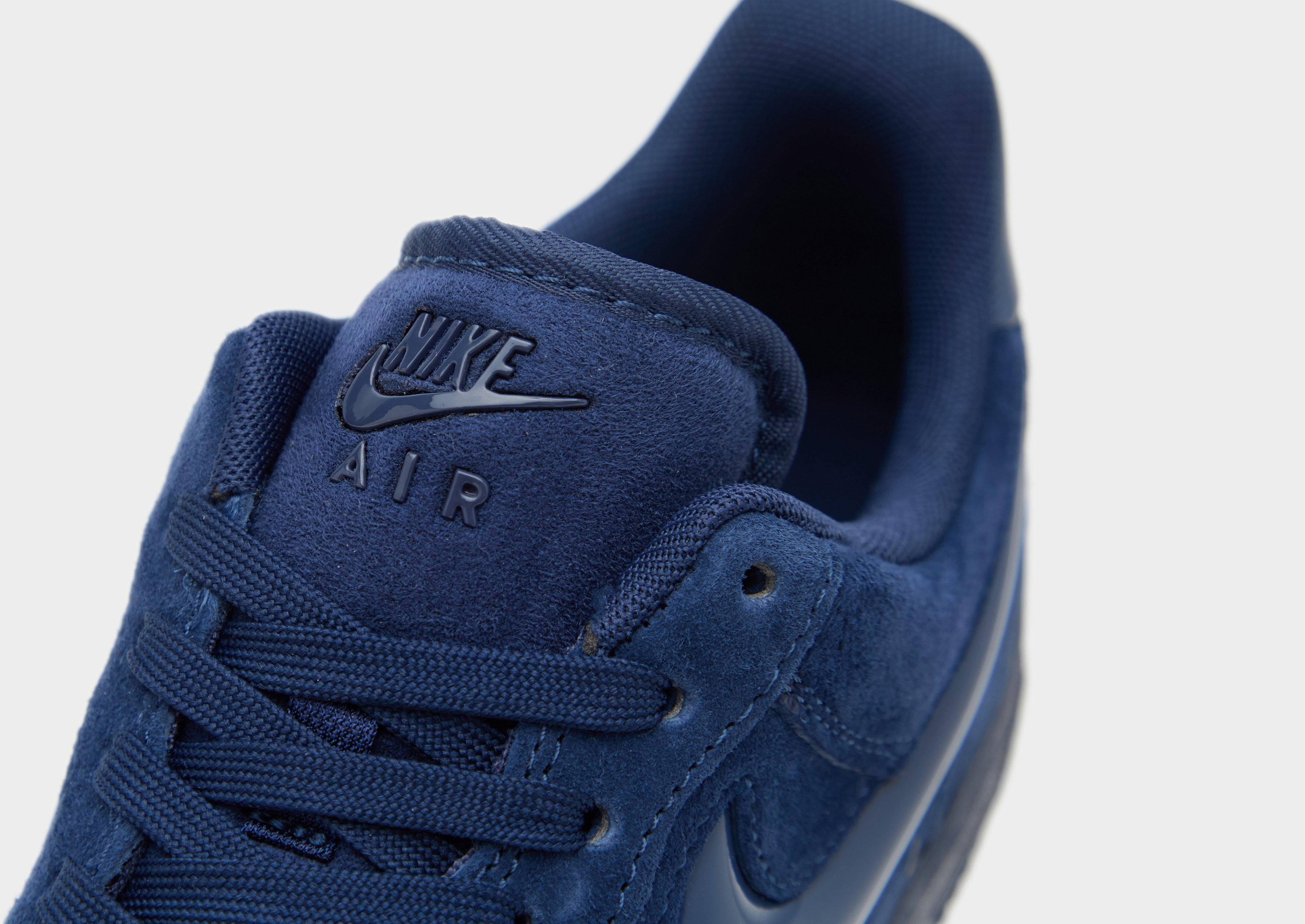 Nike Blue Nike Air Force 1 '07 Suede Women's