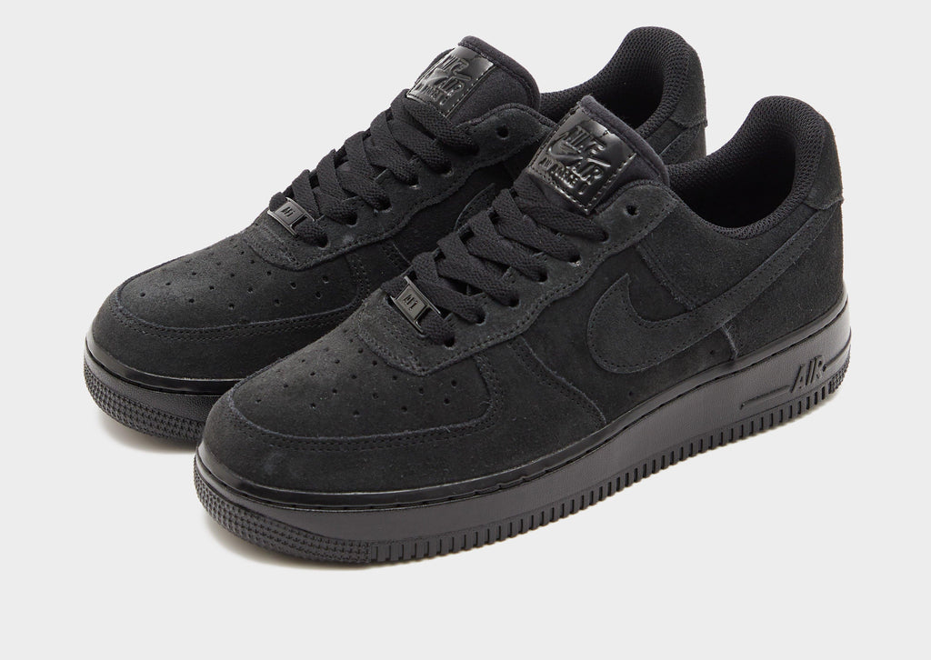 Nike Black Nike Air Force 1 '07 Suede Women's