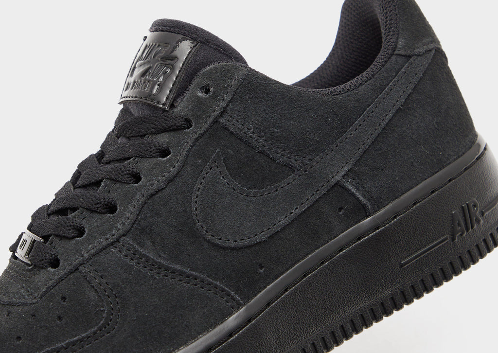 Nike Black Nike Air Force 1 '07 Suede Women's