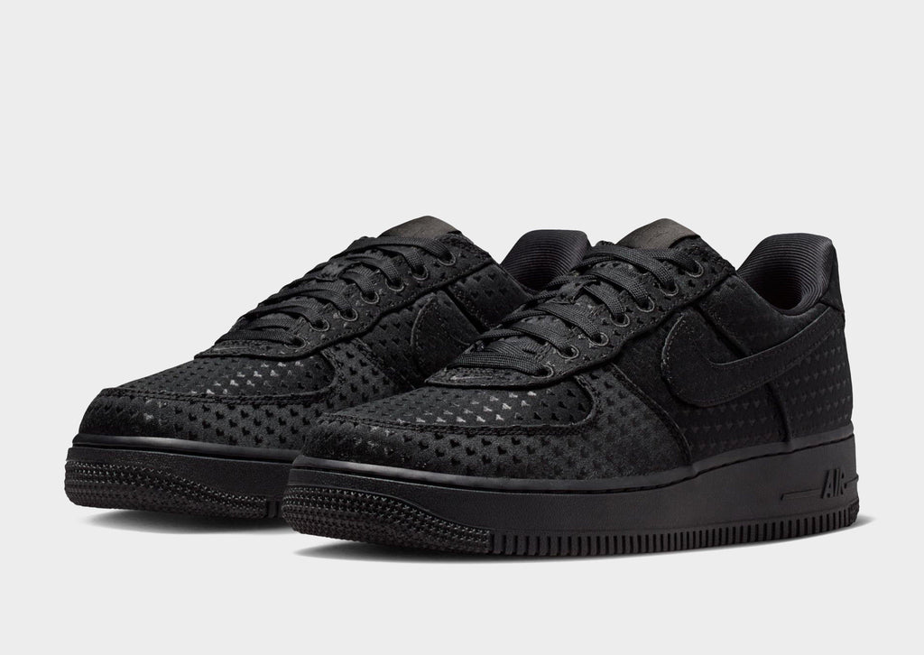 Nike Black Nike Air Force 1 '07 Valentine's Day Women's