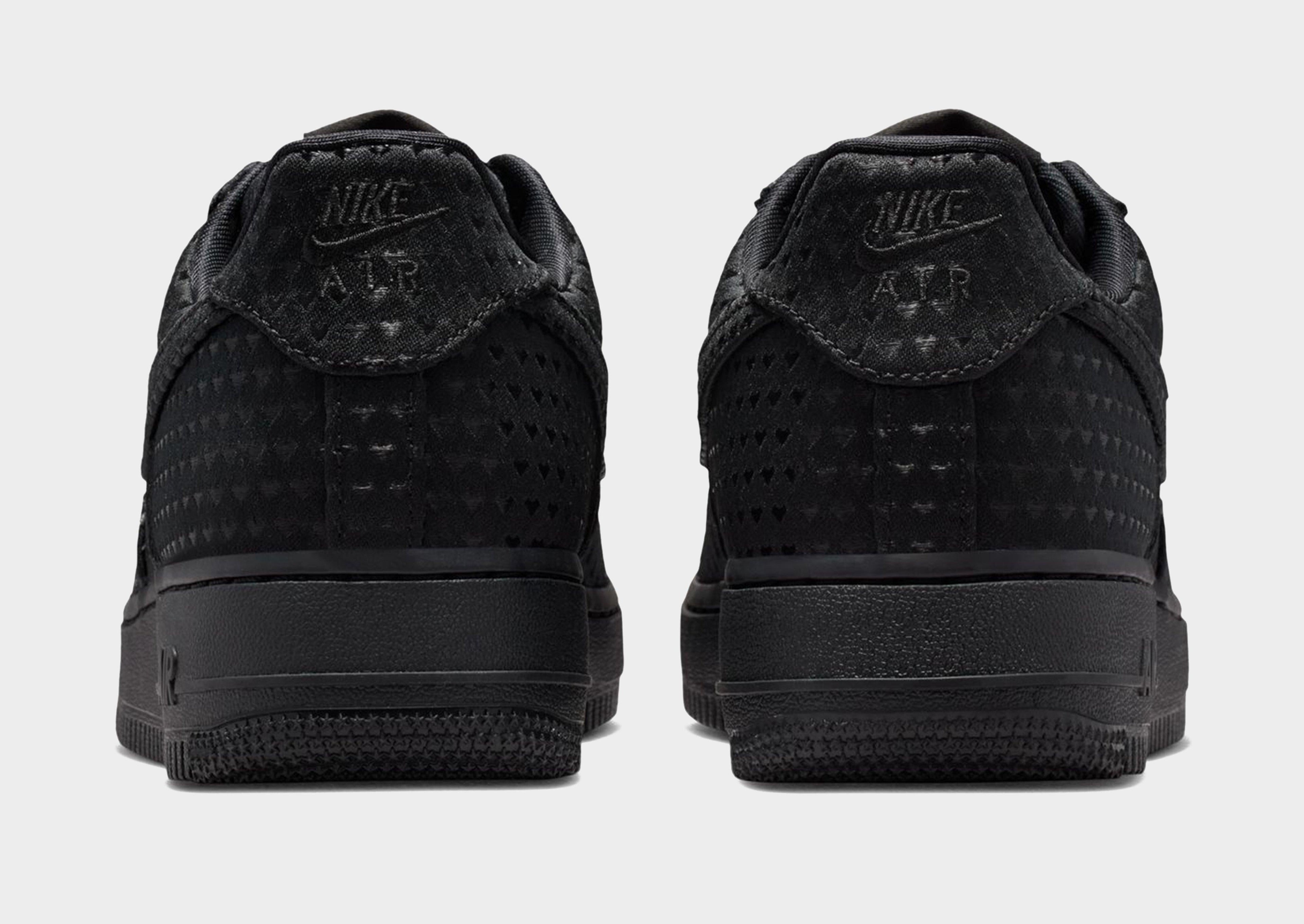 Nike Black Nike Air Force 1 '07 Valentine's Day Women's