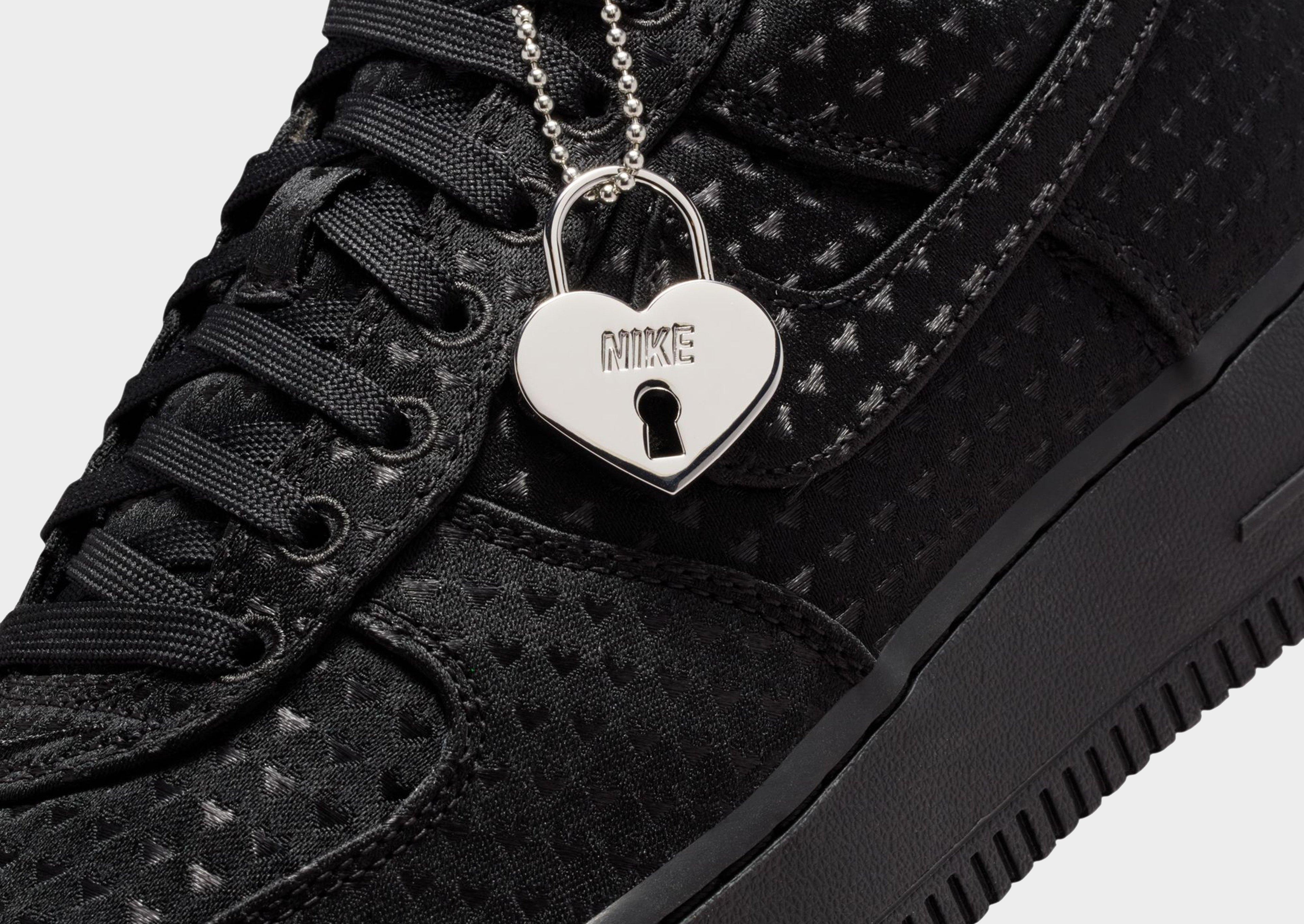 Nike Black Nike Air Force 1 '07 Valentine's Day Women's