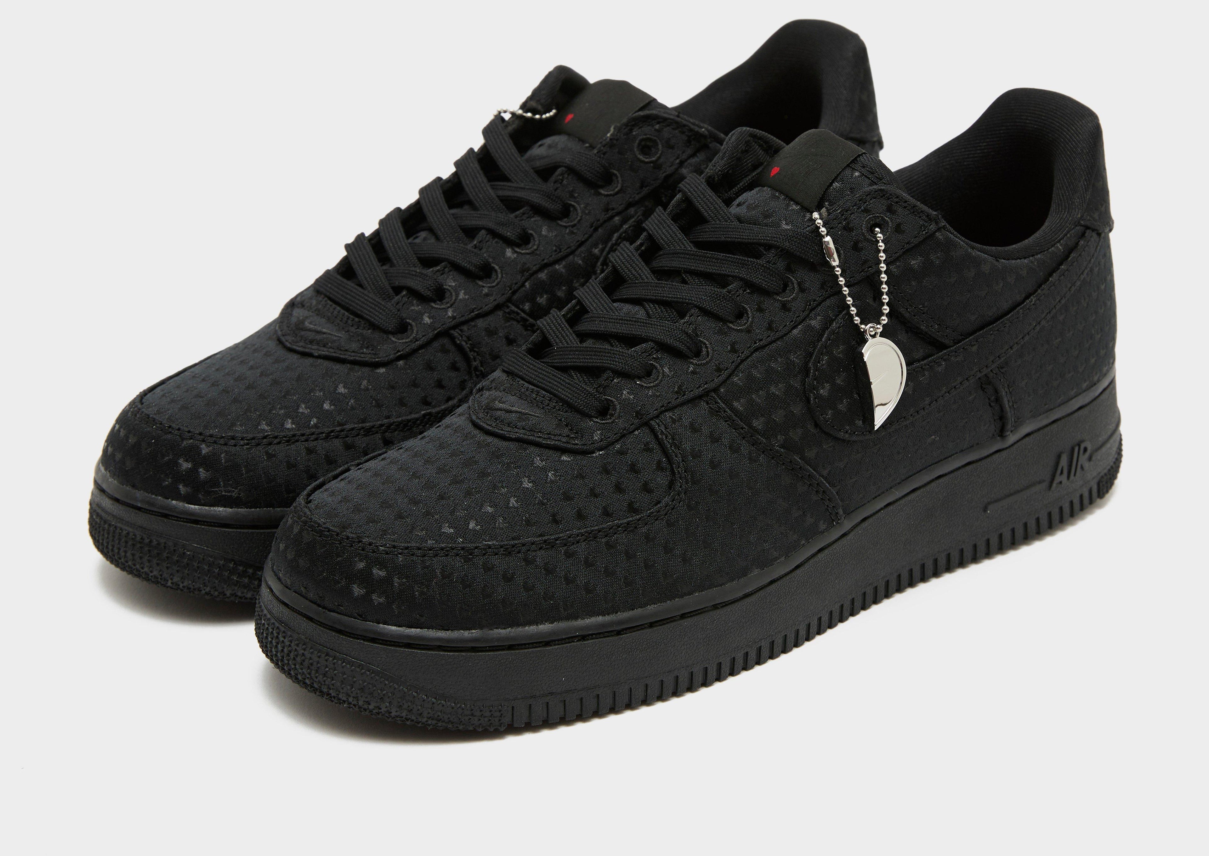Nike Black Nike Air Force 1 'Valentine's Day'
