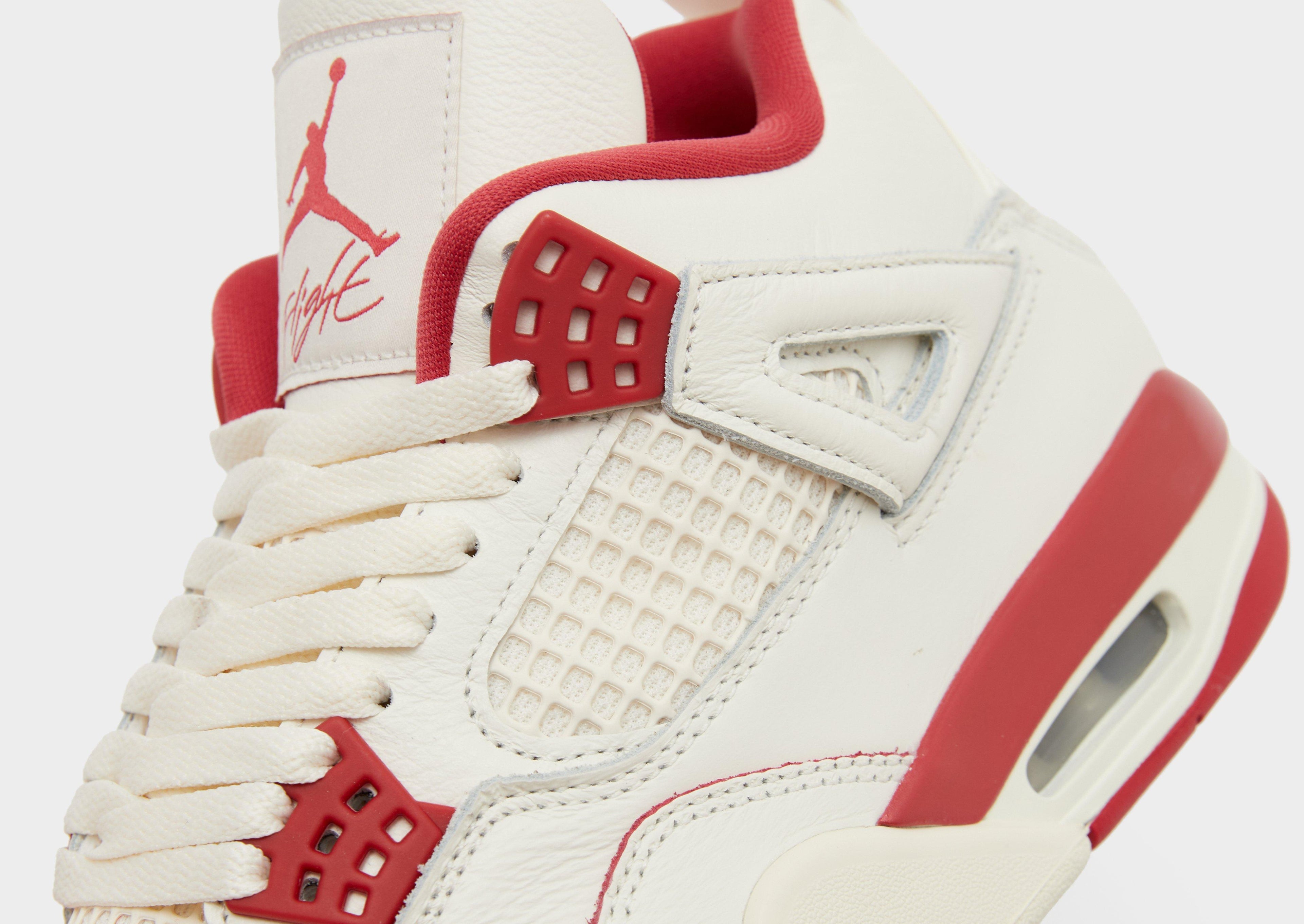 Jordan White Jordan Air 4 'Valentine's Day' Women's