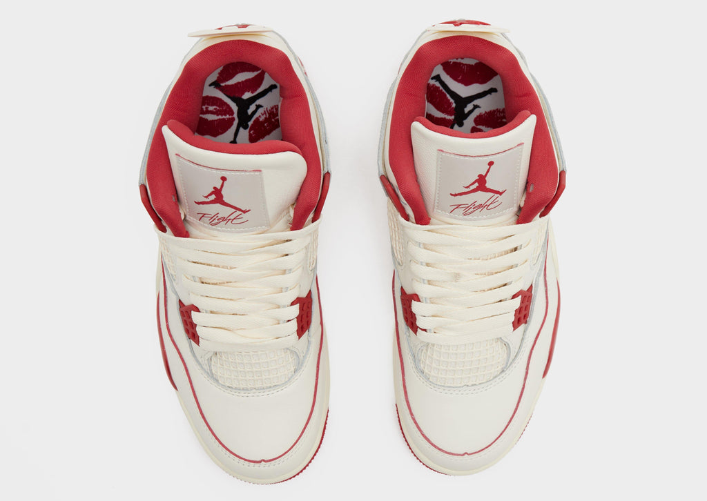 Jordan White Jordan Air 4 'Valentine's Day' Women's