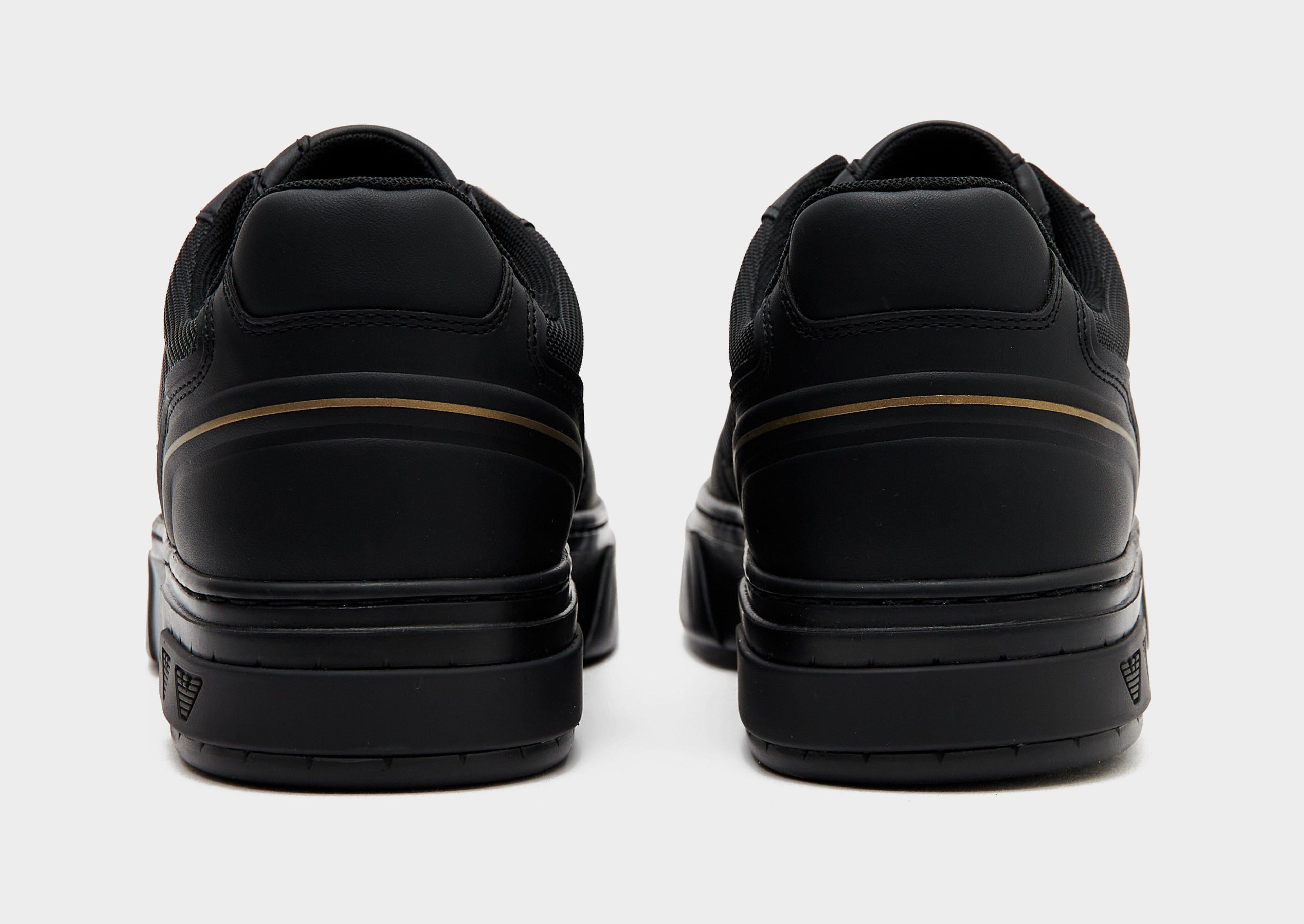Black EA7 Emporio Armani Court