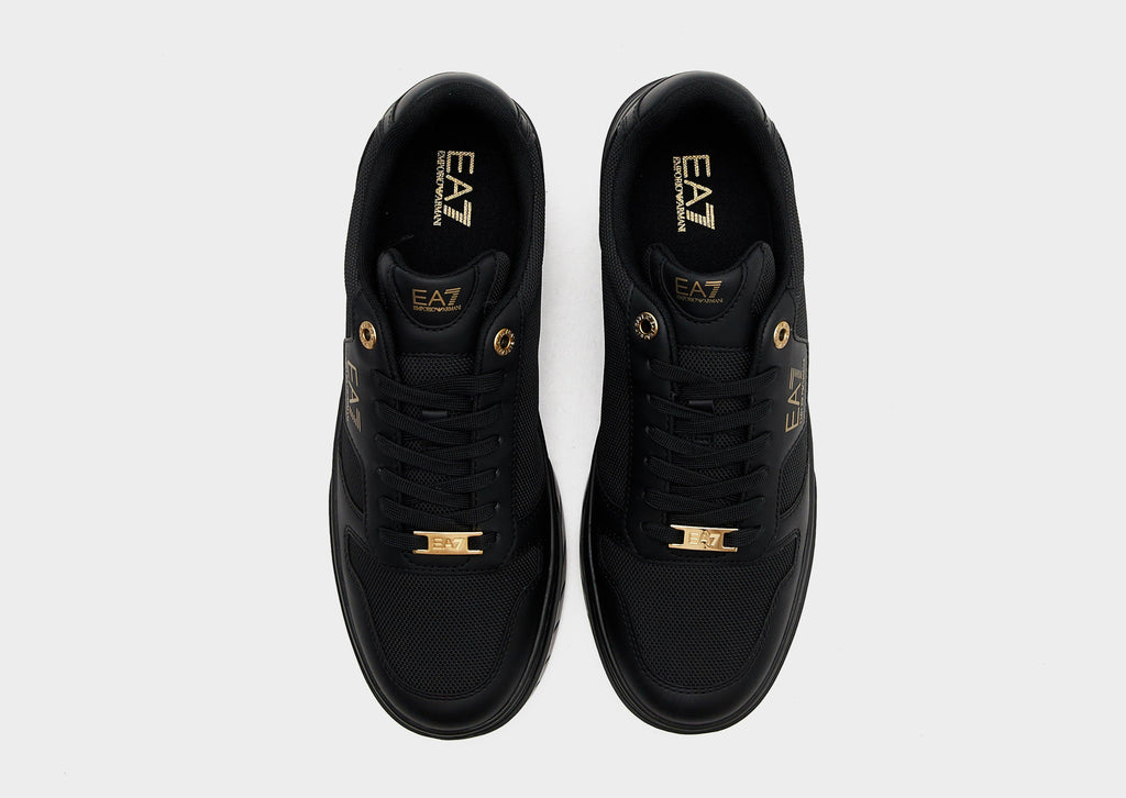 Black EA7 Emporio Armani Court