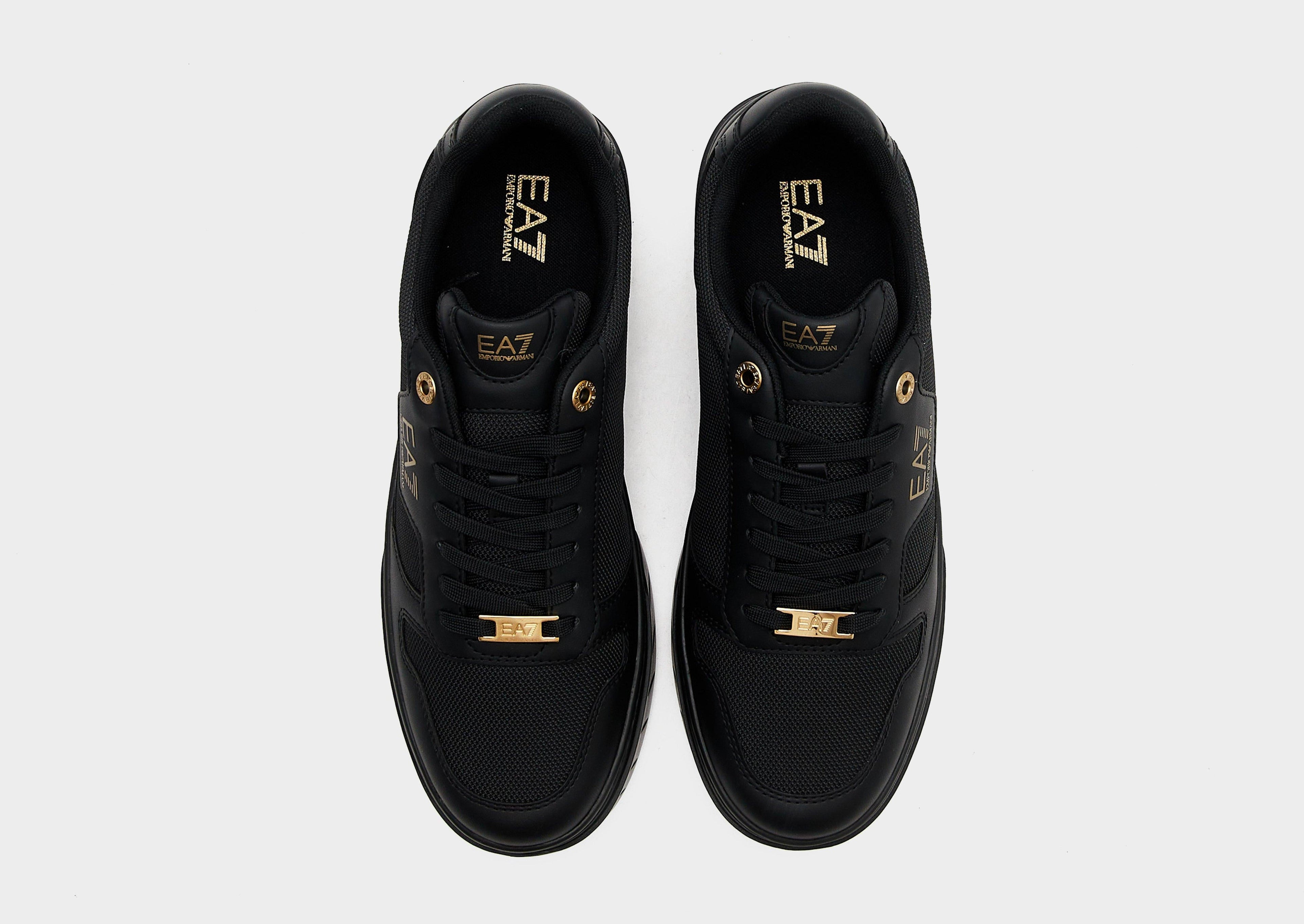 Black EA7 Emporio Armani Court