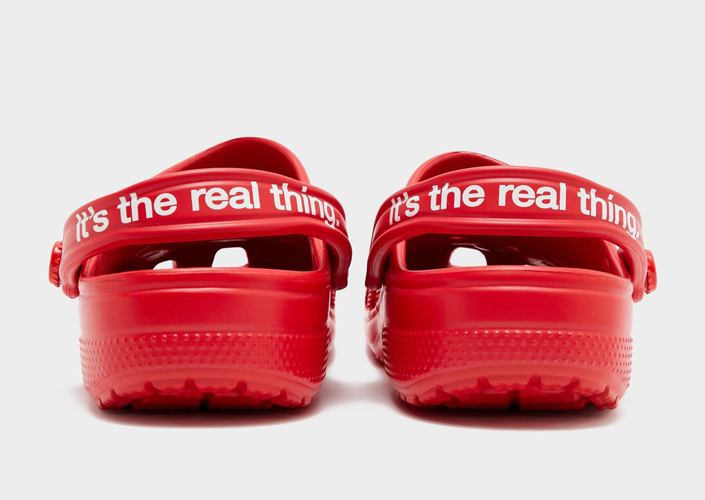 Red Crocs x Coca Cola Classic Clog
