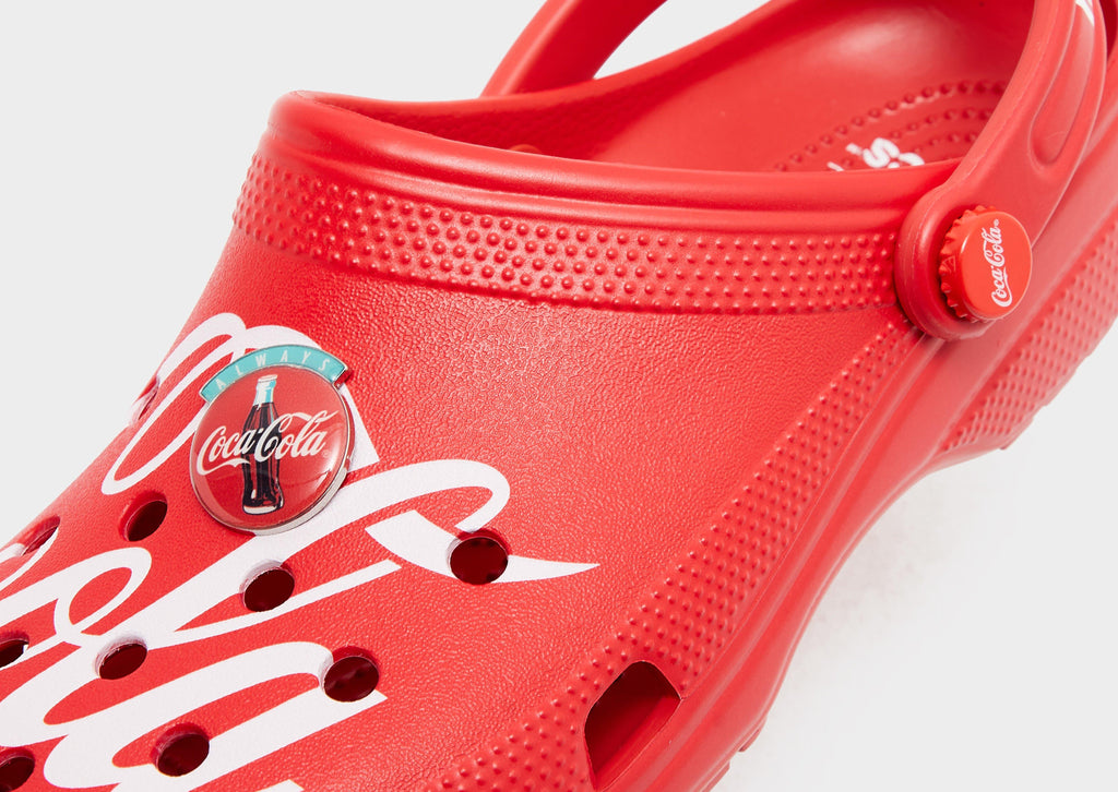 Red Crocs x Coca Cola Classic Clog