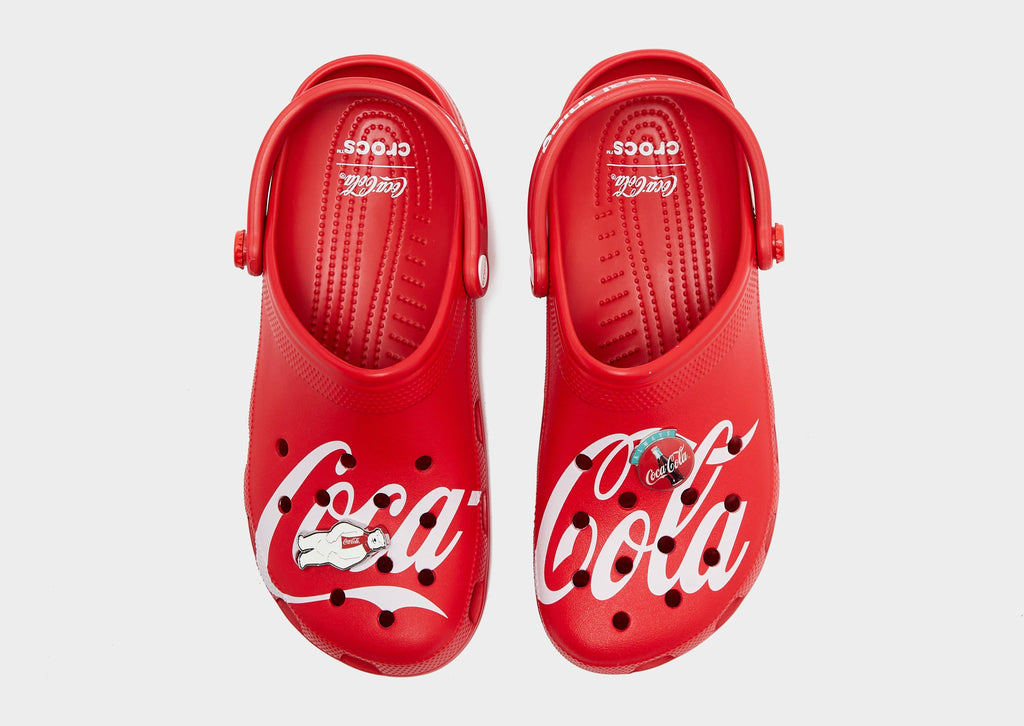Red Crocs x Coca Cola Classic Clog