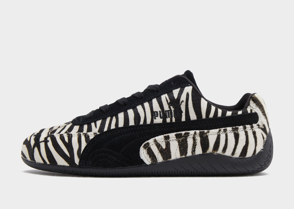 Puma White PUMA Speedcat Zebra Women's