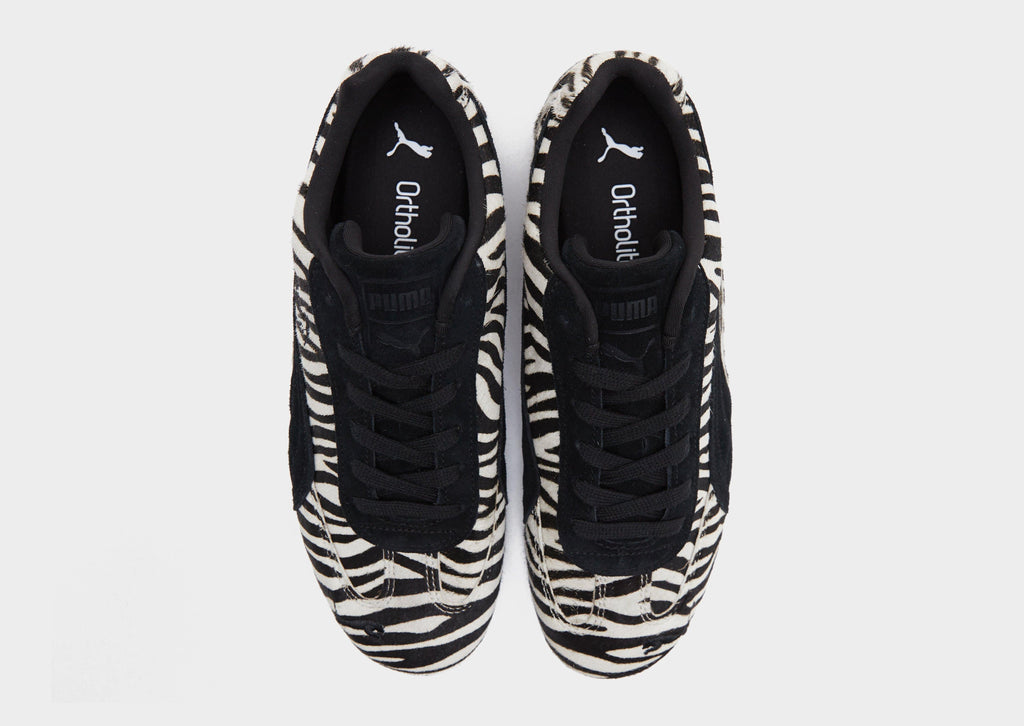 Puma White PUMA Speedcat Zebra Women's